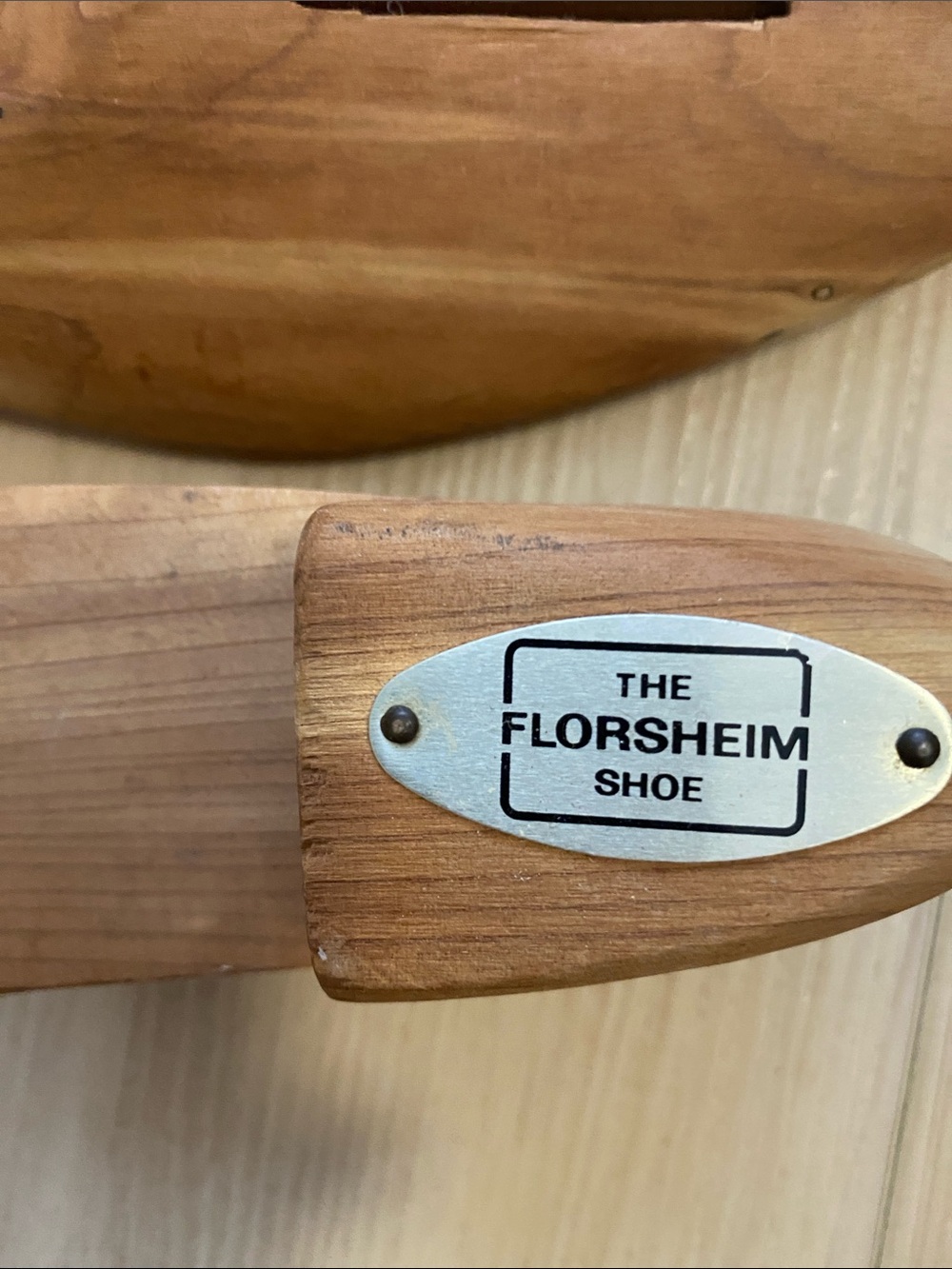 Florsheim Wooden Shoe Trees in Natural Wood Tone - Picture 4 of 5
